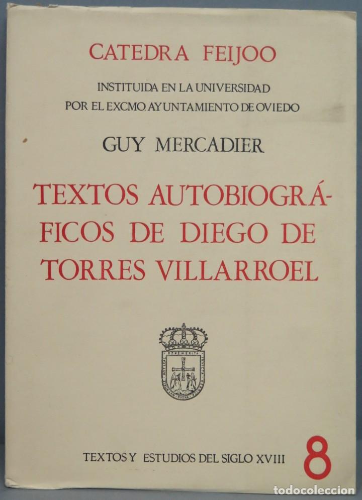 Gebrauchte B&uuml;cher: TEXTOS AUTOBIOGRAFICOS DE DIEGO TORRES DE VILLARROEL