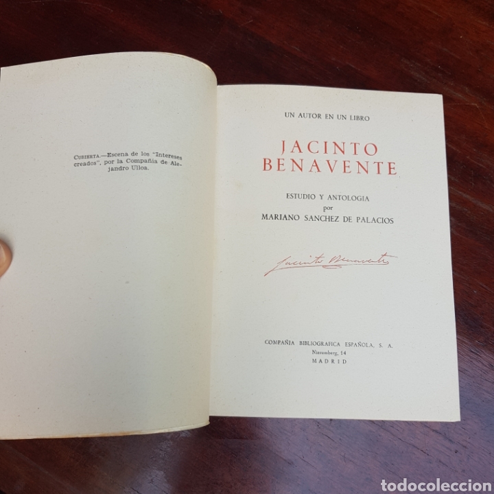 Libros de segunda mano: BENAVENTE - M. SANCHEZ DE PALACIOS - Foto 2