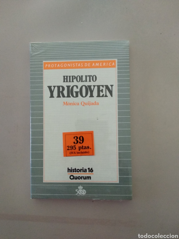 Libros de segunda mano: HIP&Oacute;LITO YRIGOYEN - Foto 1