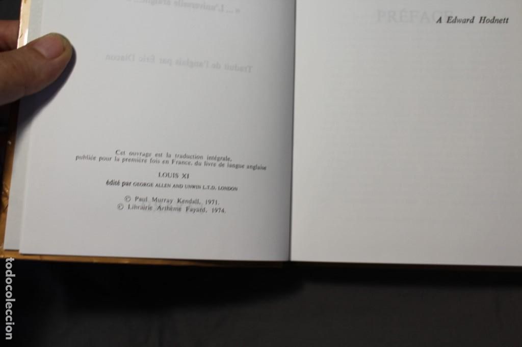 Libros de segunda mano: LOUIS XI. PAUL MURRAY KENDALL. TEXTO EN FRANC&Eacute;S. - Foto 4