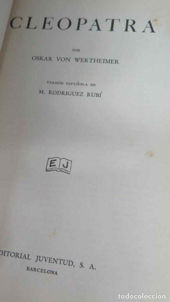 Libros de segunda mano: CLEOPATRA. WERTHEIMER - Foto 2