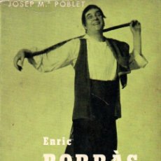 Libros de segunda mano: JOSEP Mª POBLET . ENRIC BORRÀS (CLARASÓ, 1963) EN CATALÀ. Lote 216451573