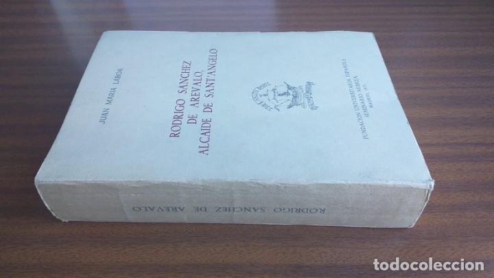 Libros de segunda mano: Rodrigo S&aacute;nchez de Ar&eacute;valo, Alcaide de Sant&rsquo;Angelo - Foto 2