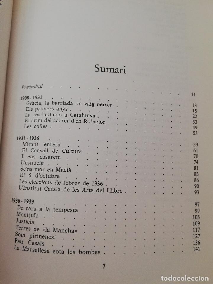 Libros de segunda mano: TEMPS VISCUT 1908 - 1978 (MARC AURELI VILA) - Foto 5