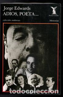 Libros de segunda mano: Adios, poeta� Jorge Edwards - Foto 1