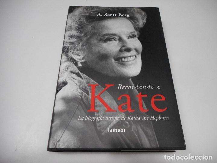 Libros de segunda mano: A. SCOTT BERG Recordando a Kate Q2685A - Foto 1