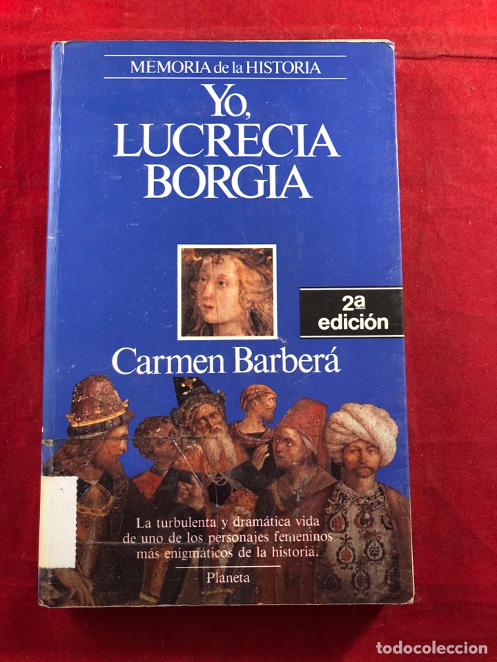 Libros de segunda mano: Yo, Lucrecia Borgia - Foto 1