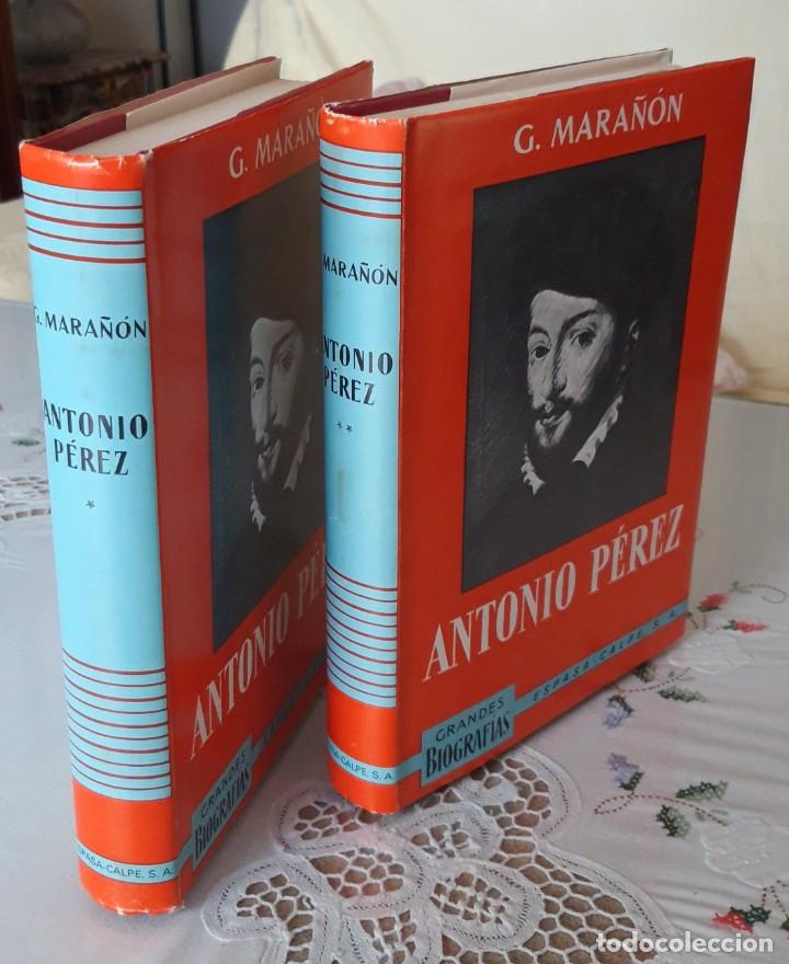 Libros de segunda mano: GREGORIO MARA&Ntilde;ON, ANTONIO PEREZ (2 vols) - Foto 1