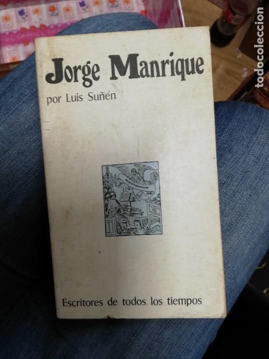 Libros de segunda mano: Jorge Manrique. Luis Su&ntilde;en - Foto 1