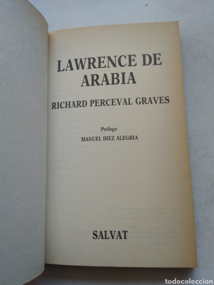 Libros de segunda mano: LAWRENCE DE ARABIA/RICHARD P. GRAVES - Foto 2