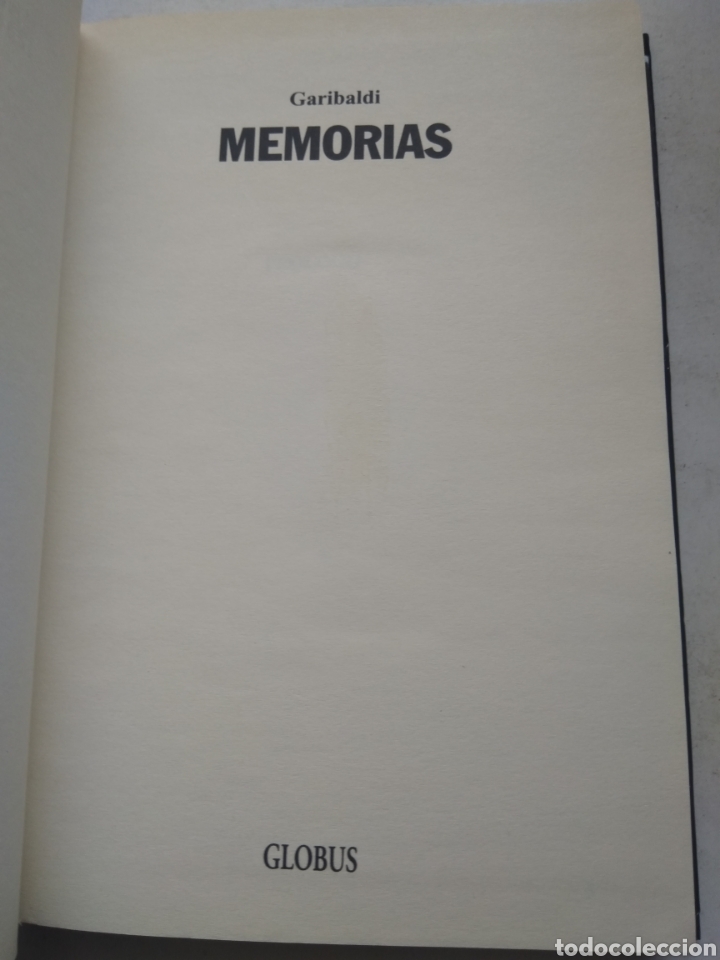 Libros de segunda mano: MEMORIAS DE GARIBALDI - Foto 2