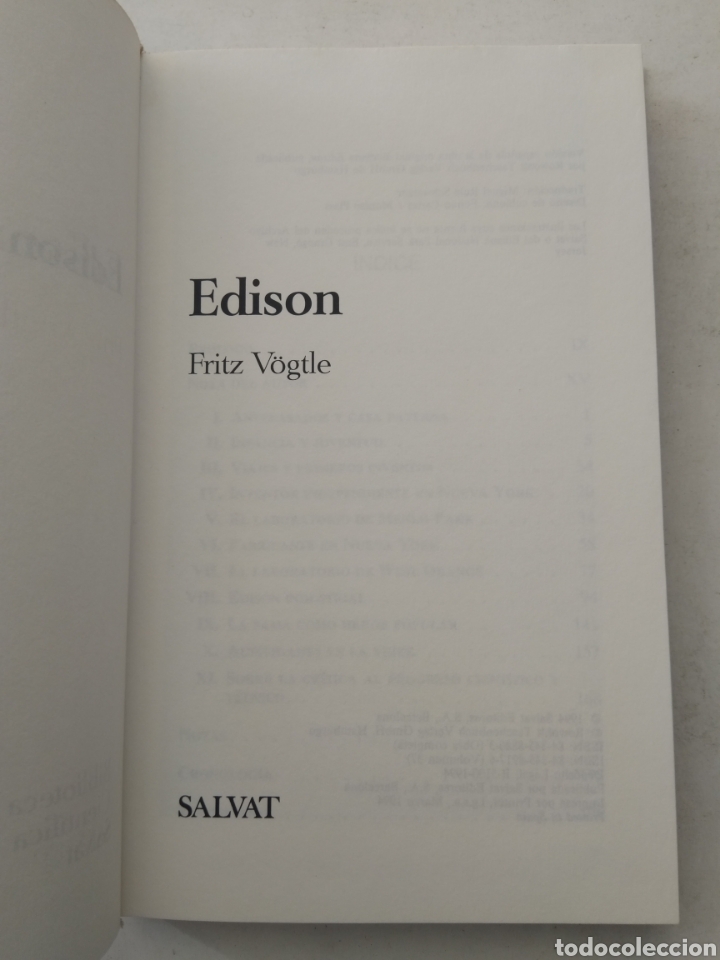 Libros de segunda mano: EDISON/FRITZ V&Ouml;GTLE - Foto 2