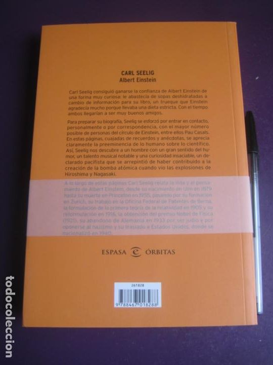 Libros de segunda mano: ALBERT EINSTEIN - CARL SEELIG - ESPASA 2005 - BIOGRAFIA - Foto 2