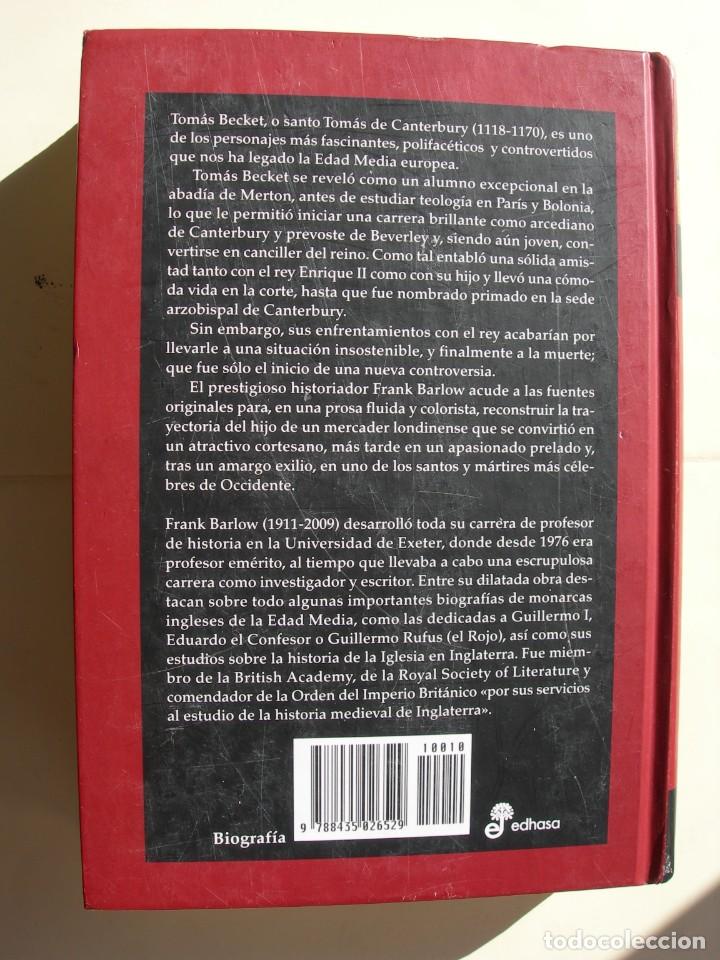 Libros de segunda mano: TOMAS BECKET / FRANK BAELOW - Foto 2