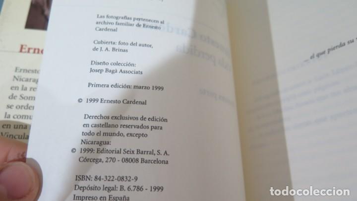 Libros de segunda mano: VIDA PERDIDA. ERNESTO CARDENAL - Foto 2