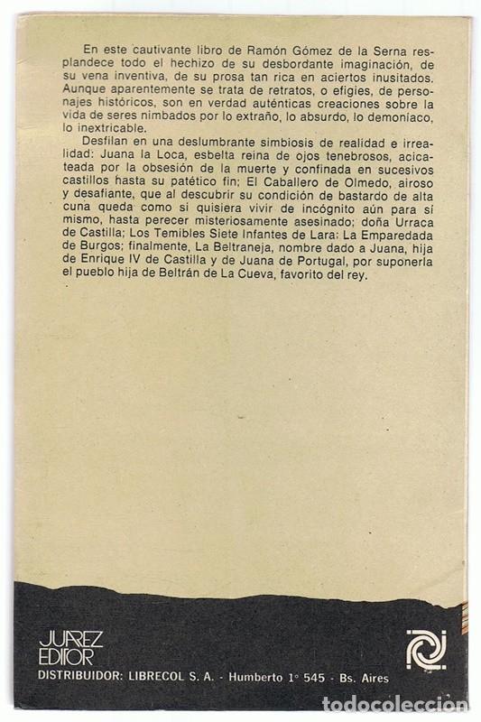 Libros de segunda mano: DO&Ntilde;A JUANA LA LOCA RAM&Oacute;N G&Oacute;MEZ DE LA SERNA - Foto 2