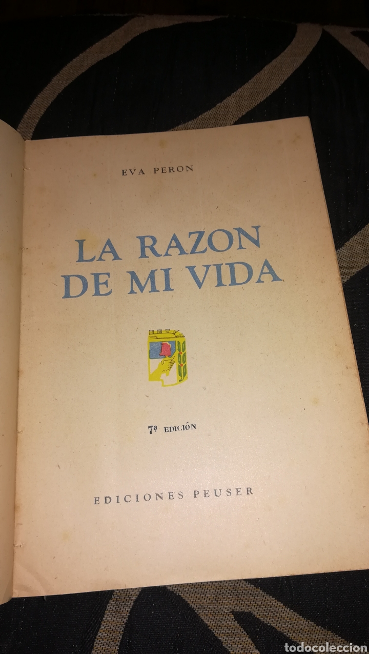 Libros de segunda mano: La Raz&oacute;n de mi vida, Eva Peron, libro de 1951 - Foto 2
