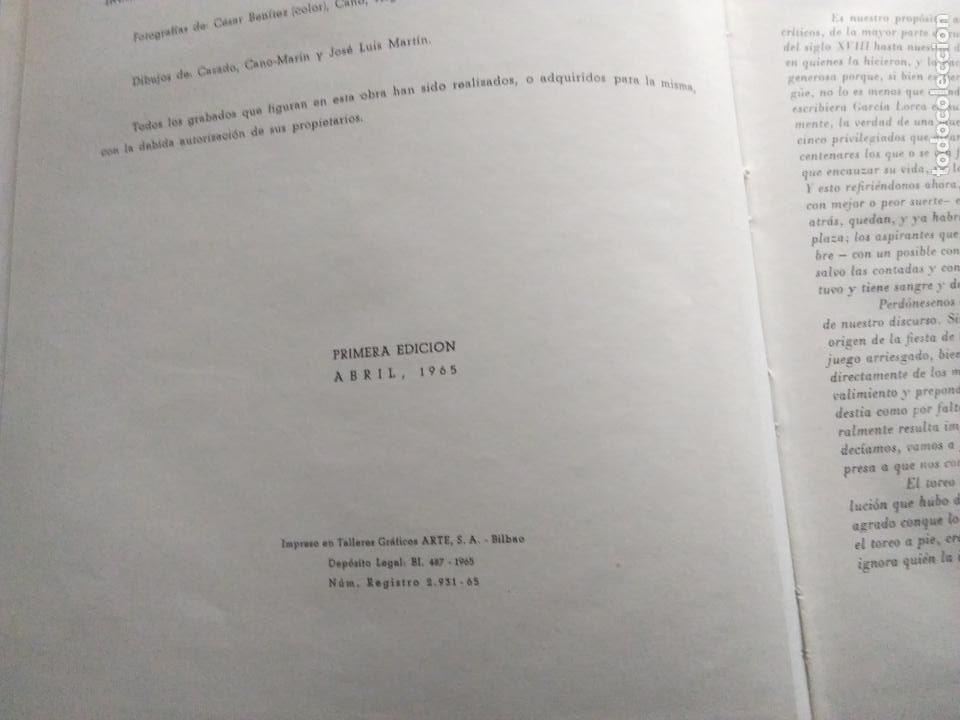 Libros de segunda mano: TOREROS 1726-1965 - Foto 3