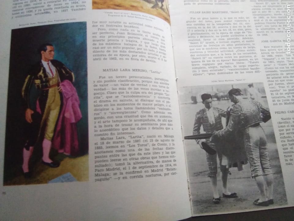 Libros de segunda mano: TOREROS 1726-1965 - Foto 4