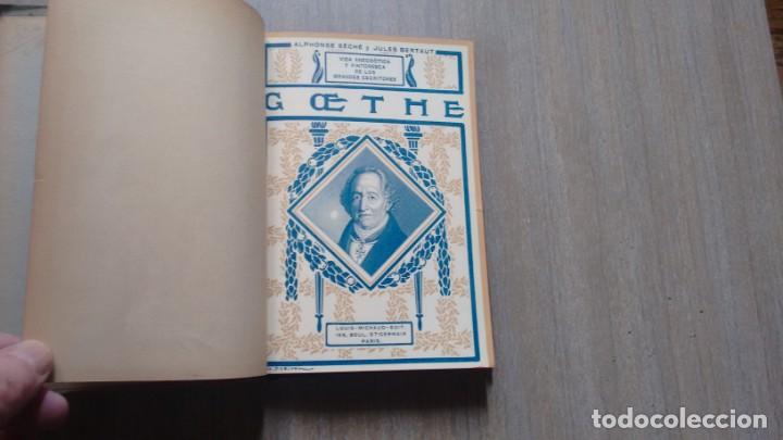 Libros de segunda mano: GOETHE - ALPHONSE SECHE Y JULES BERTAUT - - Foto 2