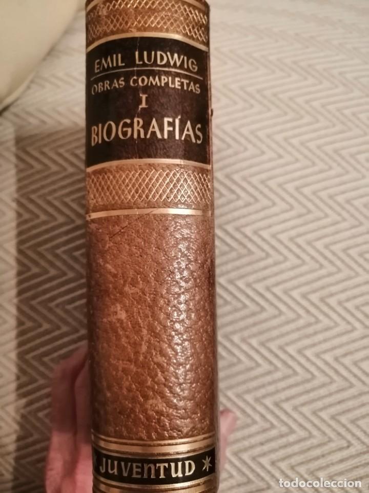 Libros de segunda mano: Obras completas I. Biograf&iacute;as (Emil Ludwig) - Foto 1