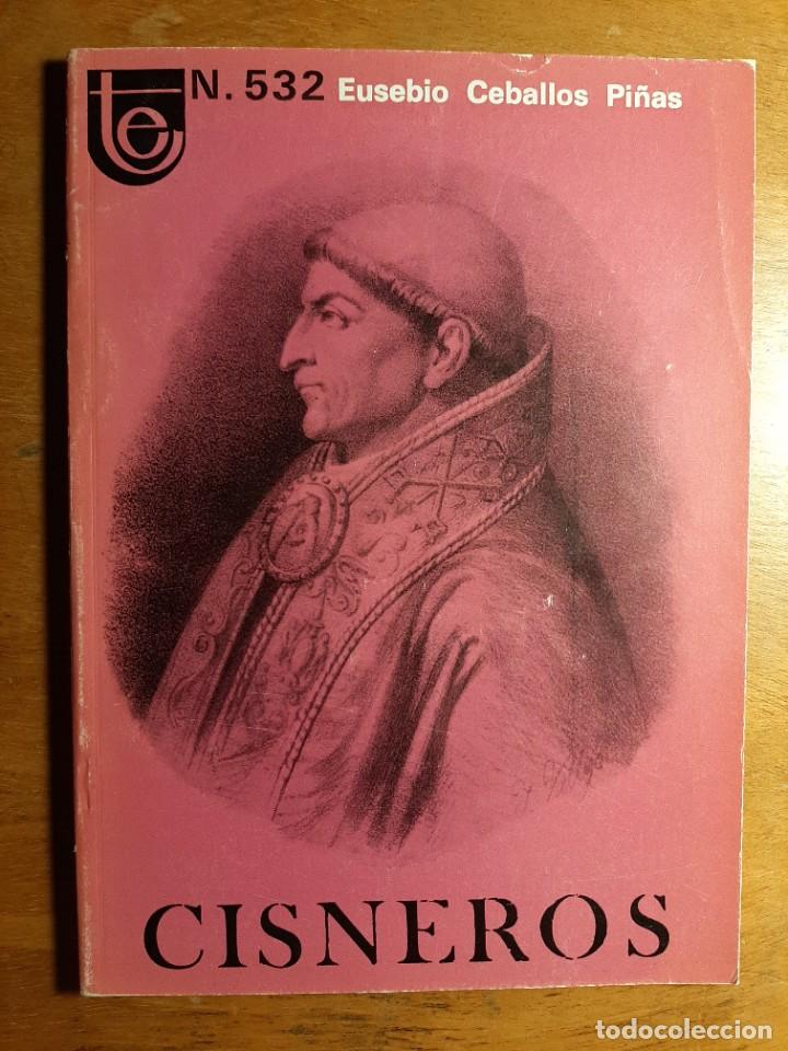Libros de segunda mano: CISNEROS. EUSEBIO CEBALLOS PI&Ntilde;AS. TEMAS ESPA&Ntilde;OLES 532. - Foto 1