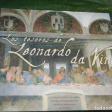 Libros de segunda mano: LOS TESOROS DE LEONARDO DA VINCI - MATTHEW LANDRUS - LIB.UNIVERSITARIA 2006 - COMPLETO