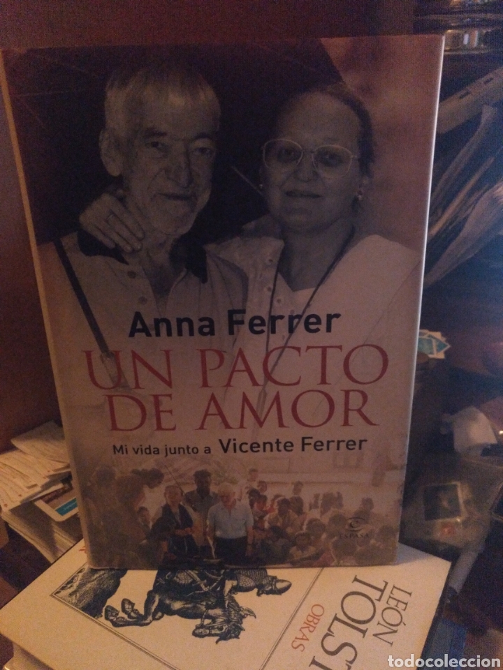 Libros de segunda mano: Anna Ferrer. Un pacto de amor. Espasa 2009 - Foto 1