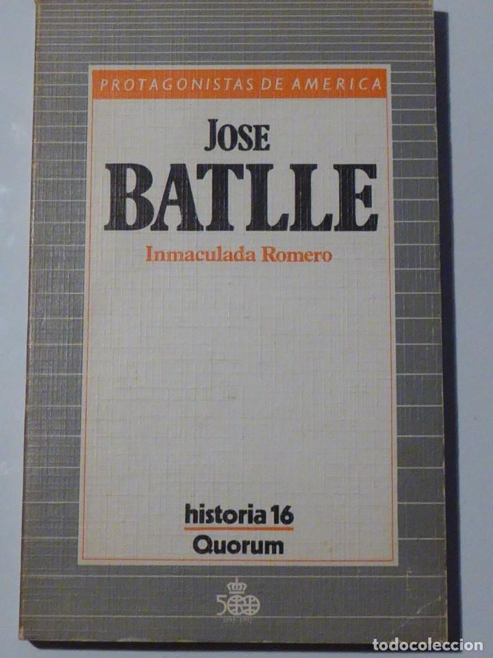 Libros de segunda mano: Jos&eacute; Batlle. Inmaculada Romero - Foto 1