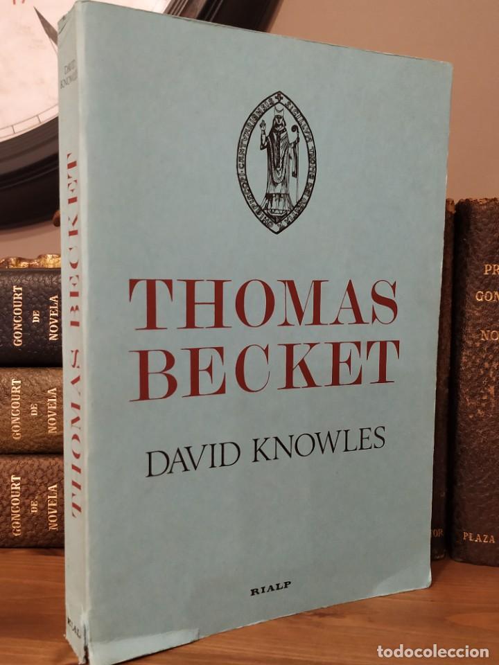 Libros de segunda mano: THOMAS BECKET. DAVID KNOWLES. EDICIONES RIALP 1980. - Foto 1