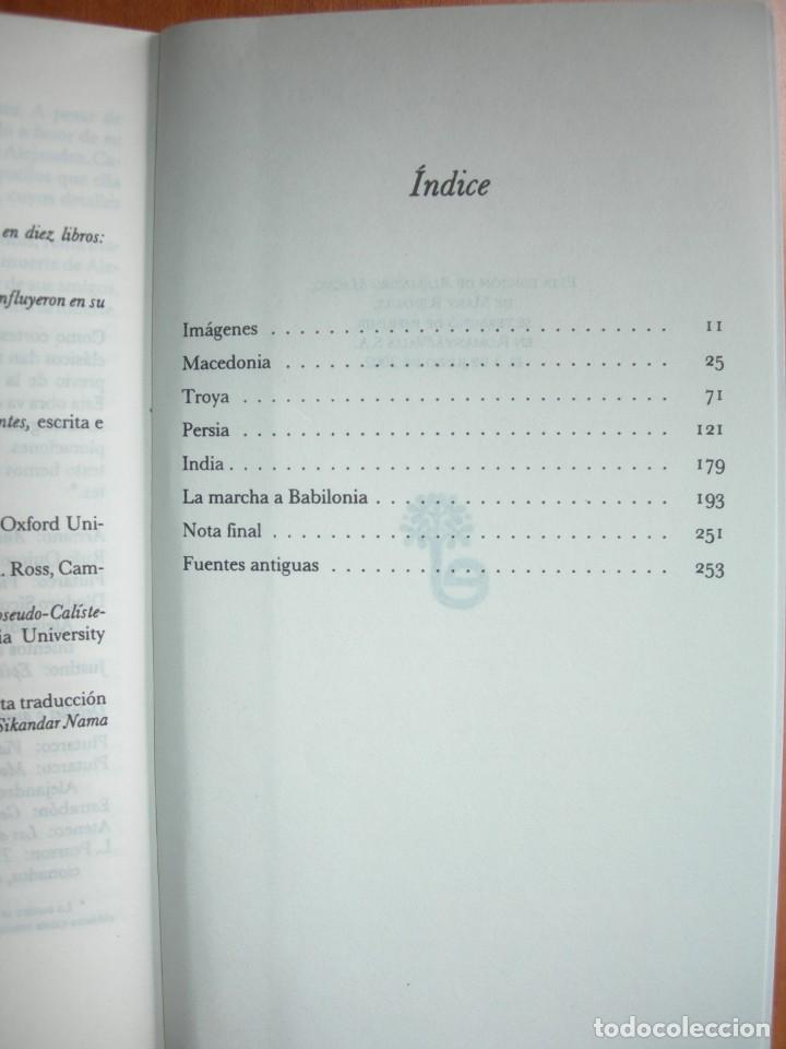 Libros de segunda mano: ALEJANDRO MAGNO / MARY RENAULT - Foto 3