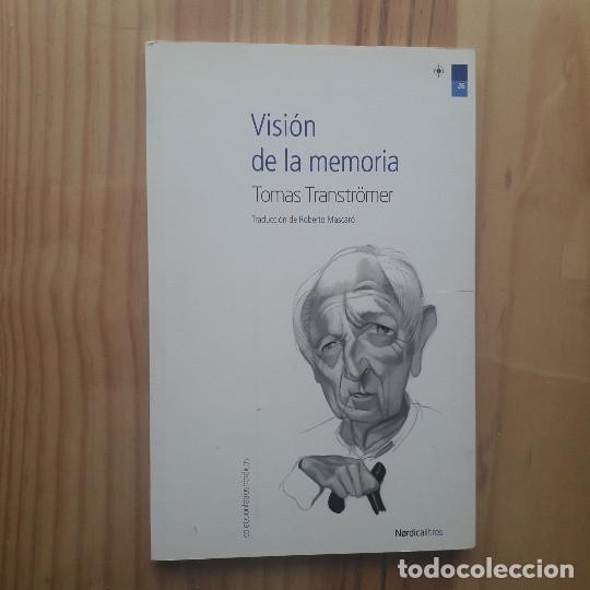 Libros de segunda mano: VISION DE LA MEMORIA - TOMAS TRANSTR&Ouml;MER - Foto 1