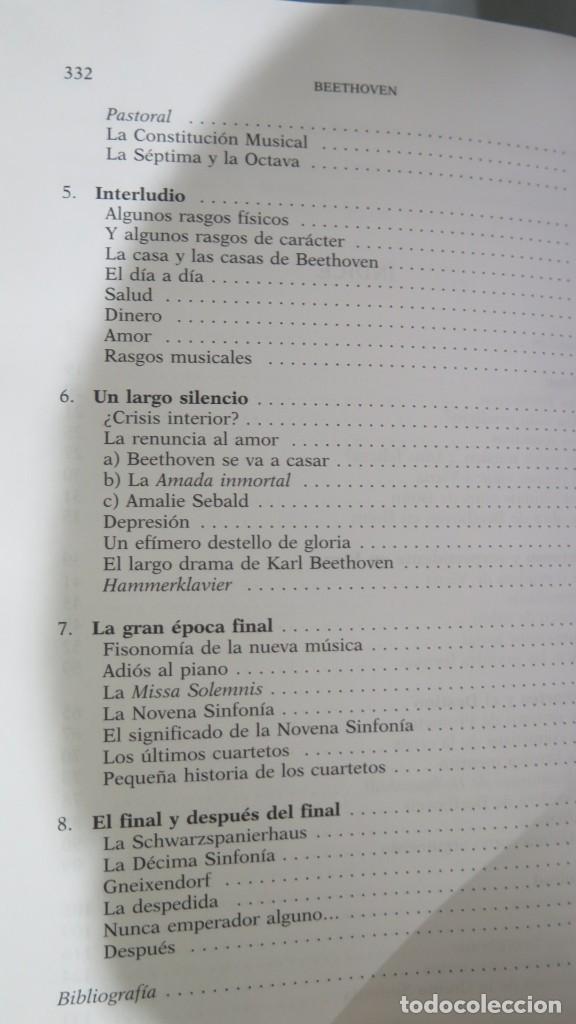 Libros de segunda mano: BEETHOVEN. JOS&Eacute; LUIS COMELLAS - Foto 3