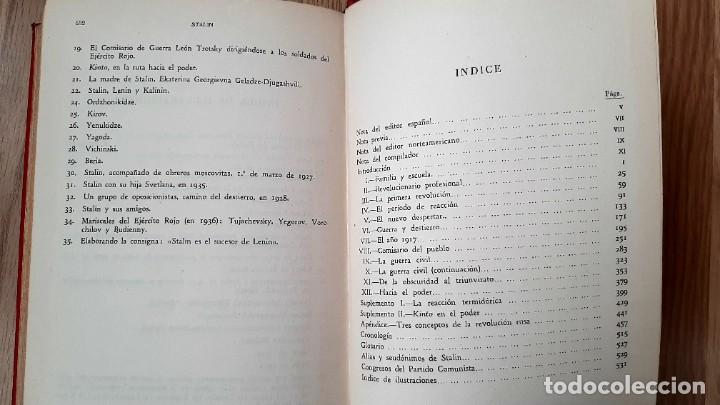 Libros de segunda mano: stalin Le&oacute;n Trotsky 1947 1&ordf; edici&oacute;n - Foto 8