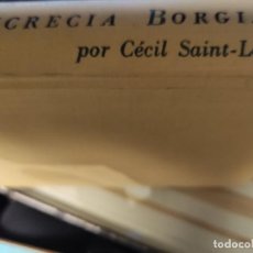 Libros de segunda mano: LUCRECIA BORGIA. Lote 243473215