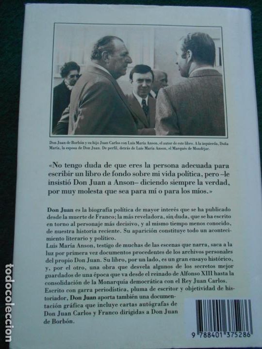 Libros de segunda mano: don Juan Luis Mar&iacute;a Anson - Foto 2