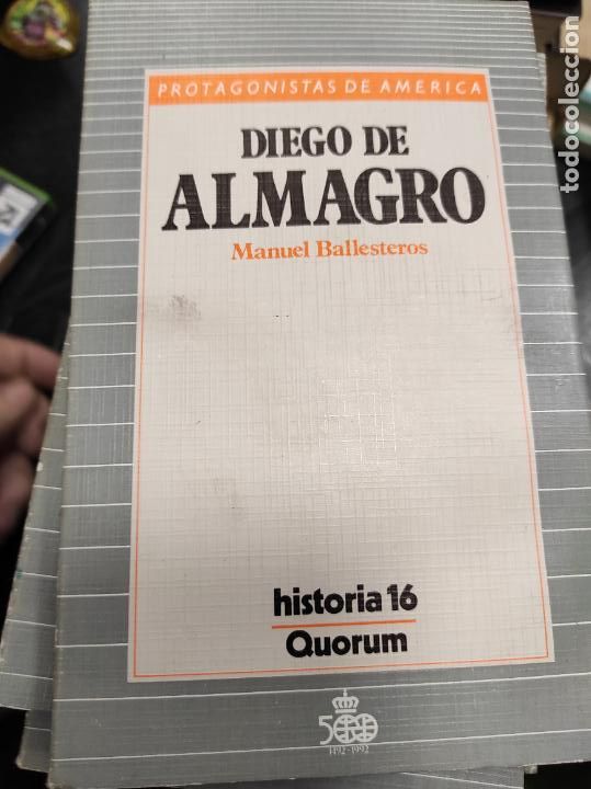 Libros de segunda mano: DIEGO DE ALMAGRO - MANUEL BALLESTEROS - Foto 1