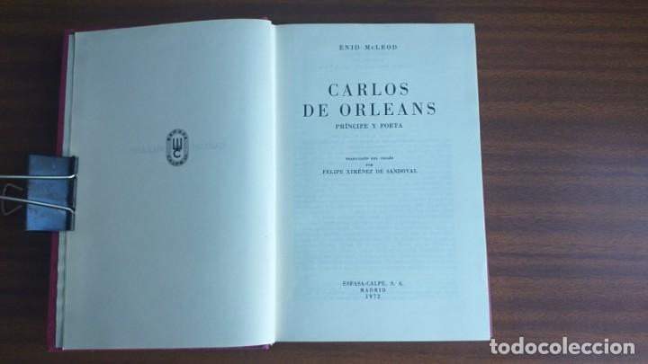 Libros de segunda mano: Carlos de Orl&eacute;ans --- Enid McLeod - Foto 6