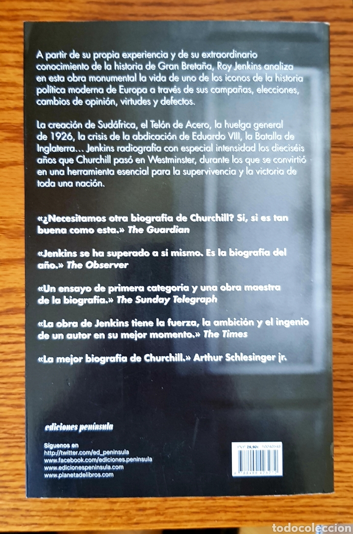 Libros de segunda mano: Churchill. Roy Jenkins - Foto 5