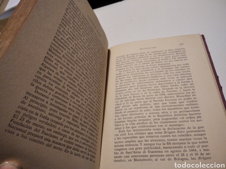 Libros de segunda mano: Mussolini, Christopher Hibbert 1963 - Foto 6