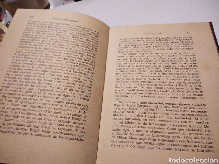Libros de segunda mano: Mussolini, Christopher Hibbert 1963 - Foto 7