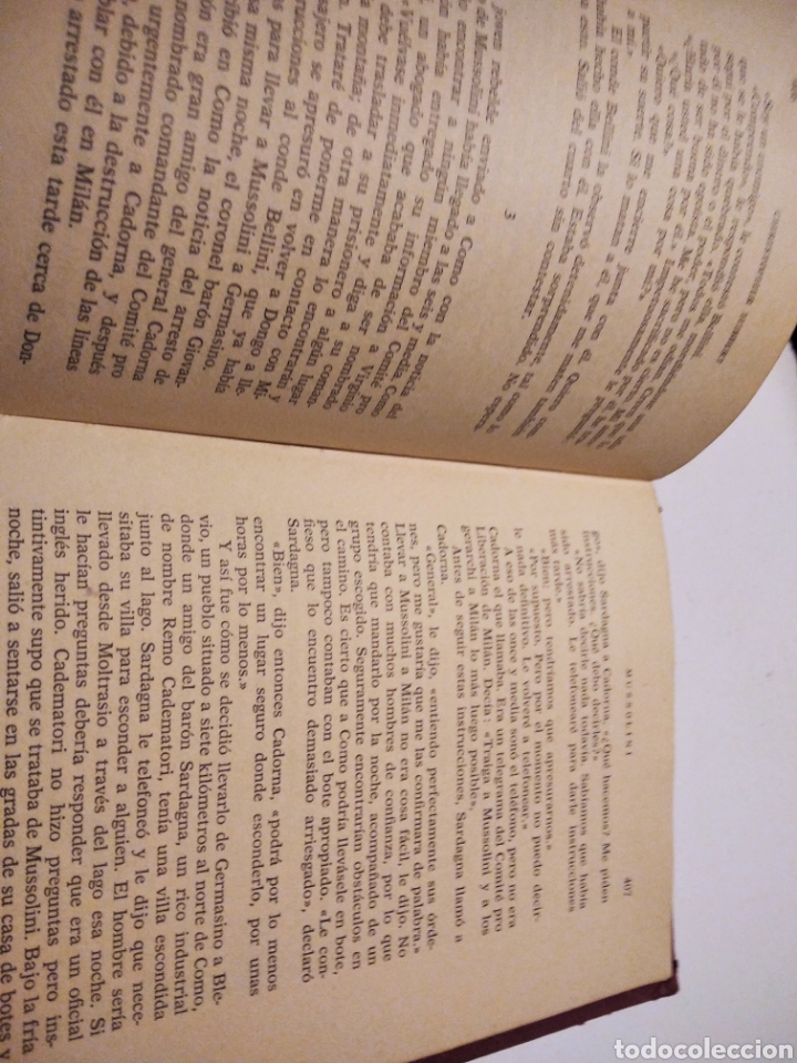 Libros de segunda mano: Mussolini, Christopher Hibbert 1963 - Foto 8
