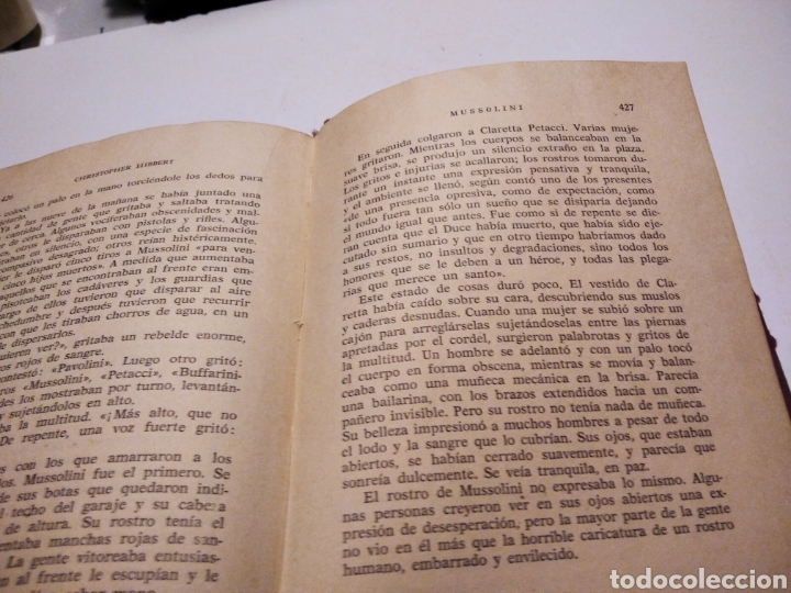 Libros de segunda mano: Mussolini, Christopher Hibbert 1963 - Foto 9