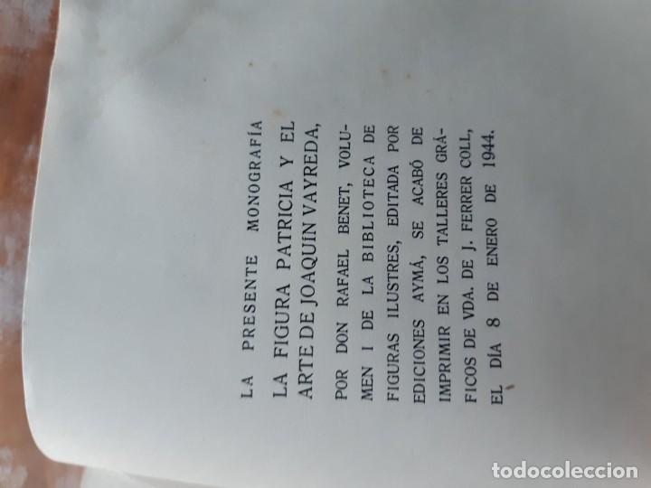 Libros de segunda mano: Joaqu&iacute;n Vayreda Rafael Benet - Foto 21