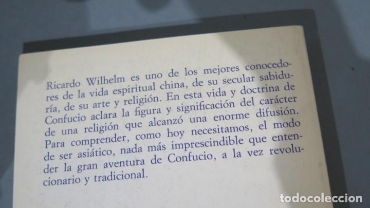Libros de segunda mano: CONFUCIO. RICHARD WILHELM - Foto 2