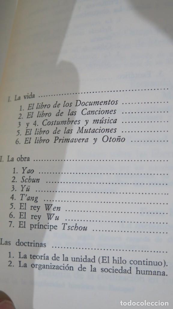 Libros de segunda mano: CONFUCIO. RICHARD WILHELM - Foto 3