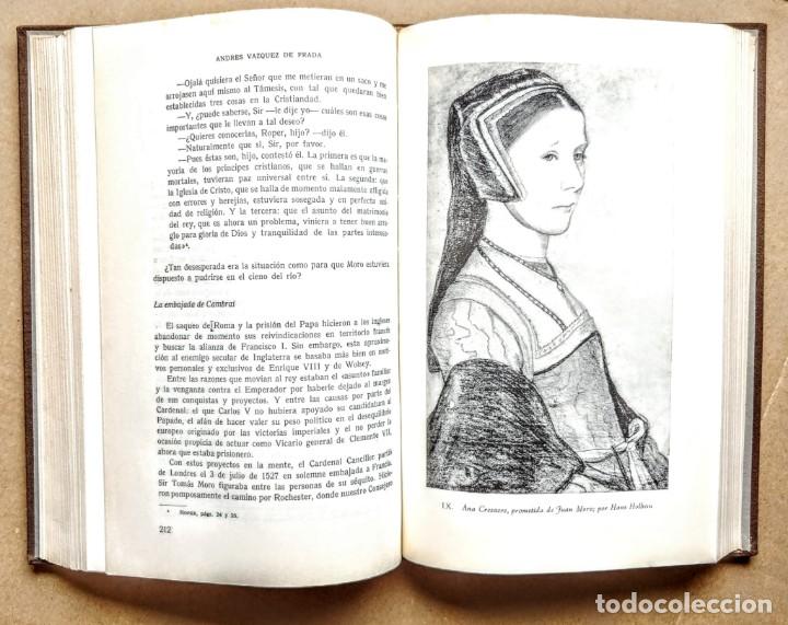 Libros de segunda mano: SIR TOMAS MORO. A. VAZQUEZ DE PRADA - Foto 7