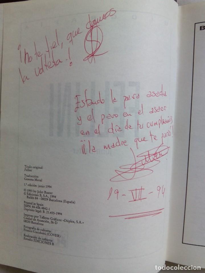 Libros de segunda mano: FELLINI. BIOGRAF&Iacute;A / JOHN BAXTER - Foto 6