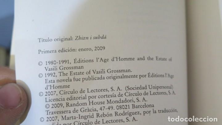 Libros de segunda mano: 2009.- VIDA Y DESTINO. GROSSMAN - Foto 3