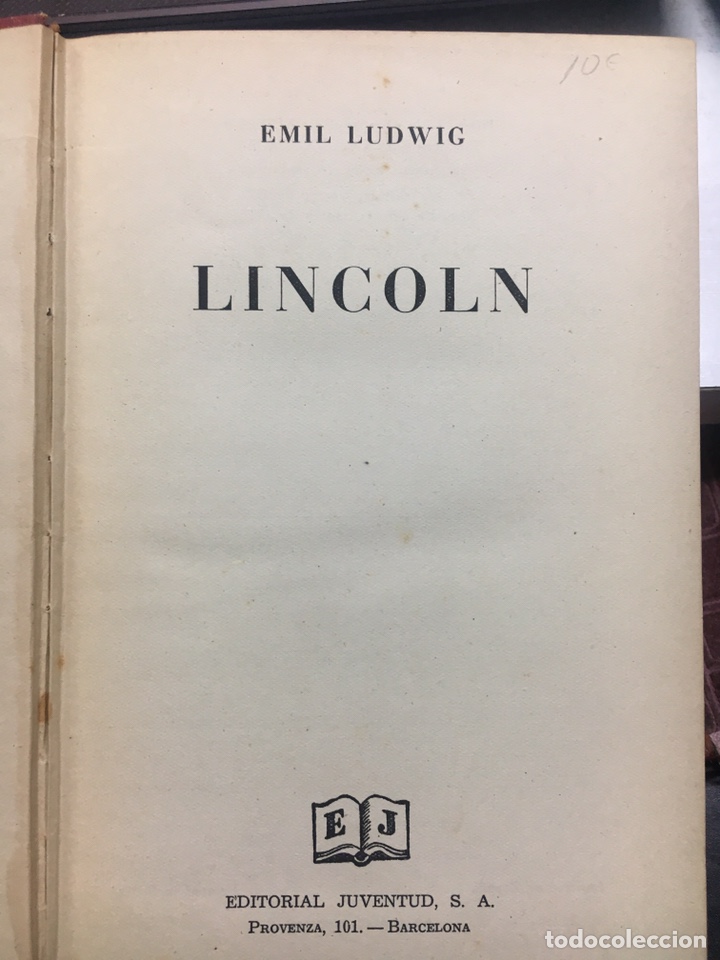Libros de segunda mano: Lincoln. Emil Ludwing - Foto 2